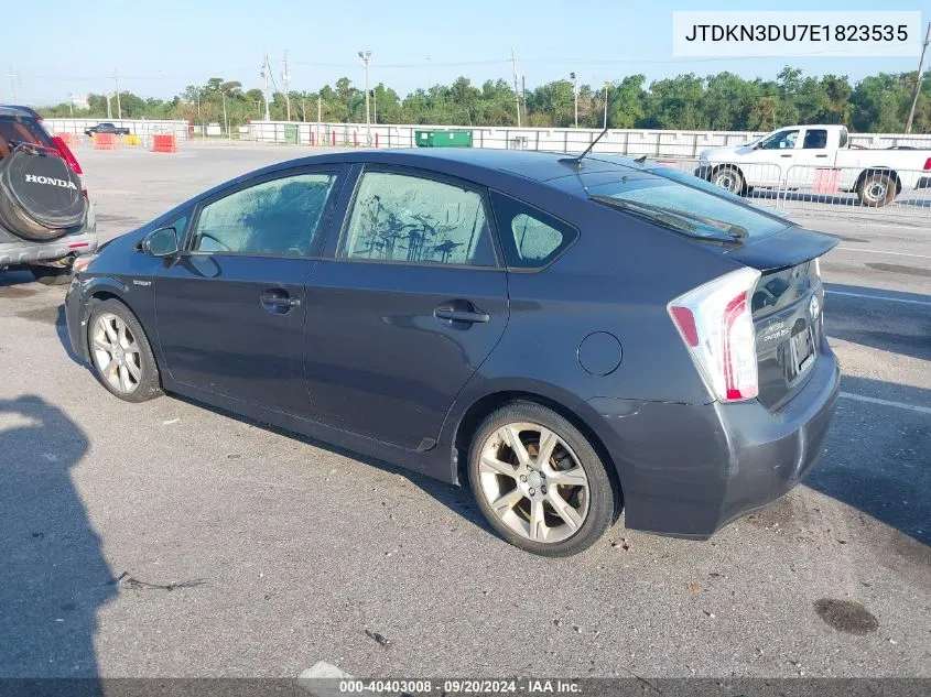 JTDKN3DU7E1823535 2014 Toyota Prius Three