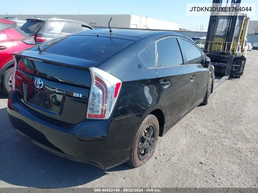 2014 Toyota Prius Two VIN: JTDKN3DUXE1764044 Lot: 40422149