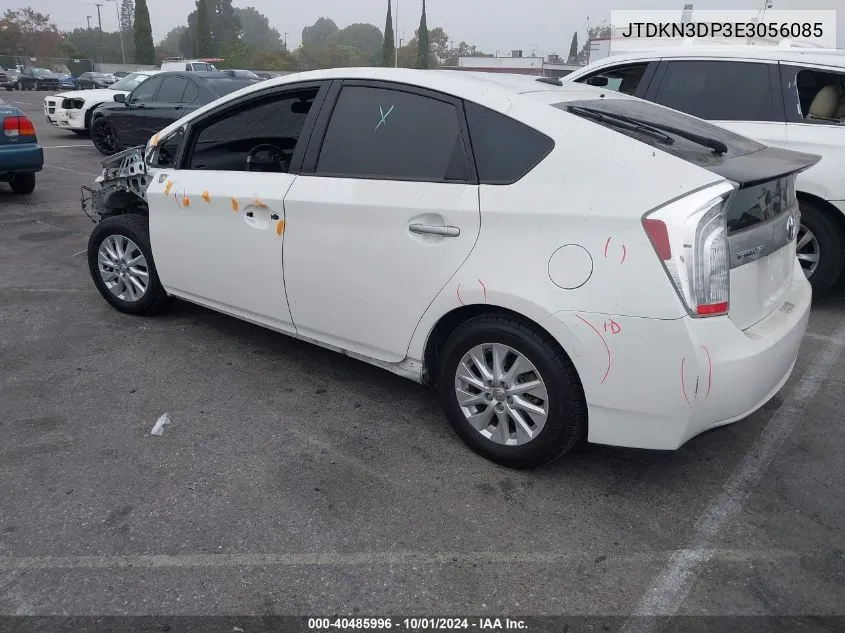 JTDKN3DP3E3056085 2014 Toyota Prius Plug-In