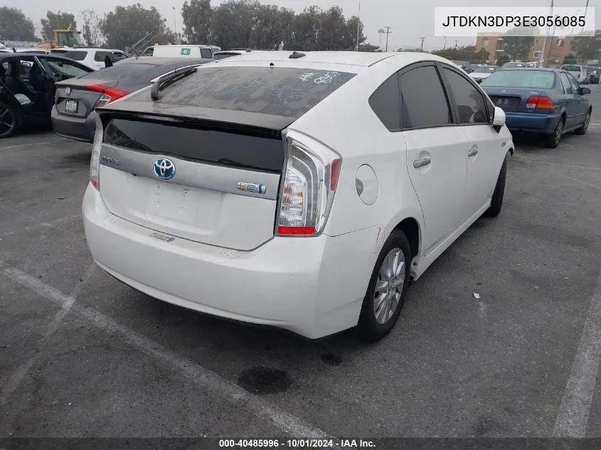 2014 Toyota Prius Plug-In VIN: JTDKN3DP3E3056085 Lot: 40485996