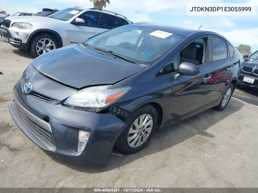 2014 Toyota Prius Plug-In VIN: JTDKN3DP1E3055999 Lot: 40584381