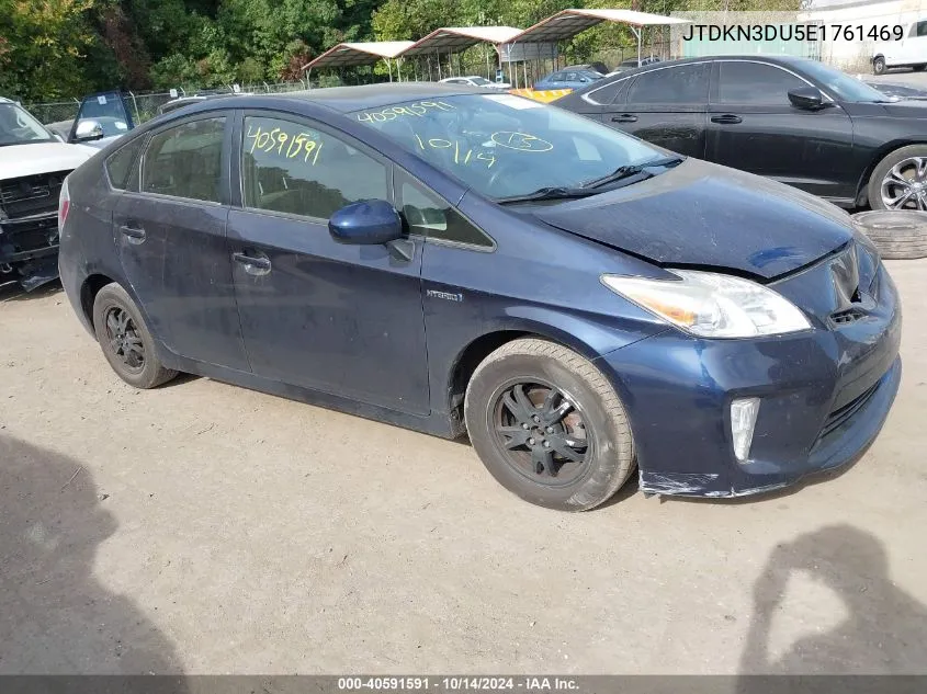 2014 Toyota Prius VIN: JTDKN3DU5E1761469 Lot: 40591591