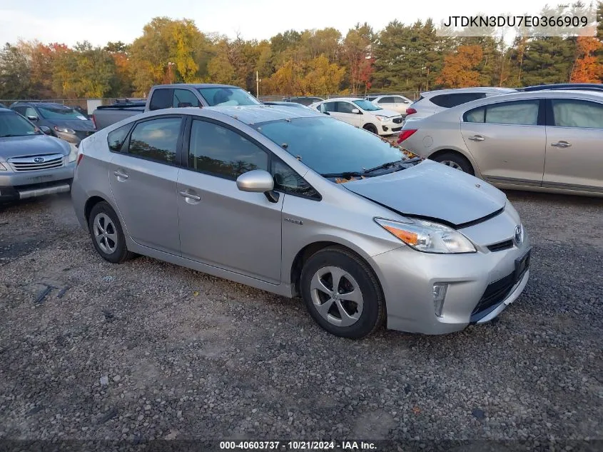 JTDKN3DU7E0366909 2014 Toyota Prius