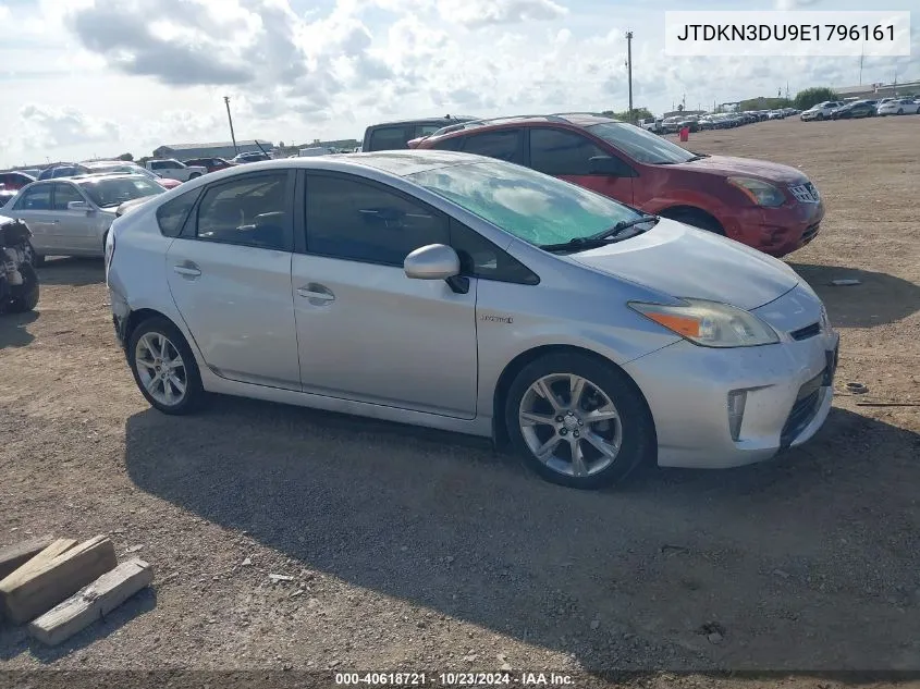 2014 Toyota Prius VIN: JTDKN3DU9E1796161 Lot: 40618721