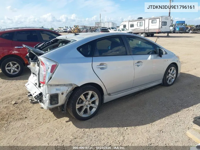 2014 Toyota Prius VIN: JTDKN3DU9E1796161 Lot: 40618721