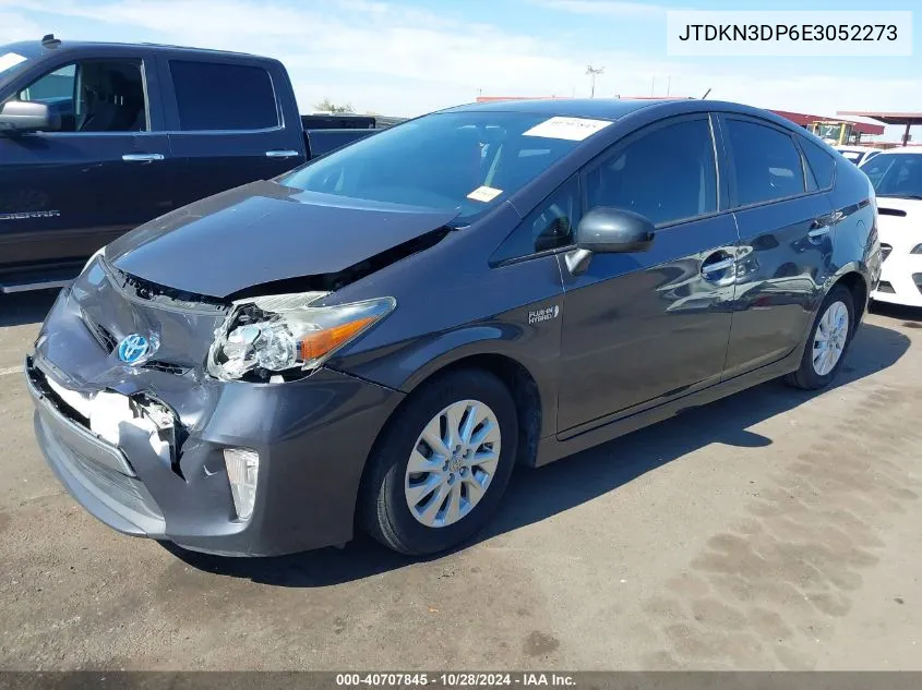 2014 Toyota Prius Plug-In VIN: JTDKN3DP6E3052273 Lot: 40707845