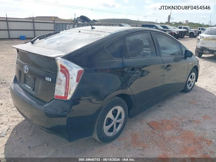 2015 Toyota Prius Two VIN: JTDKN3DU8F0454546 Lot: 39640753