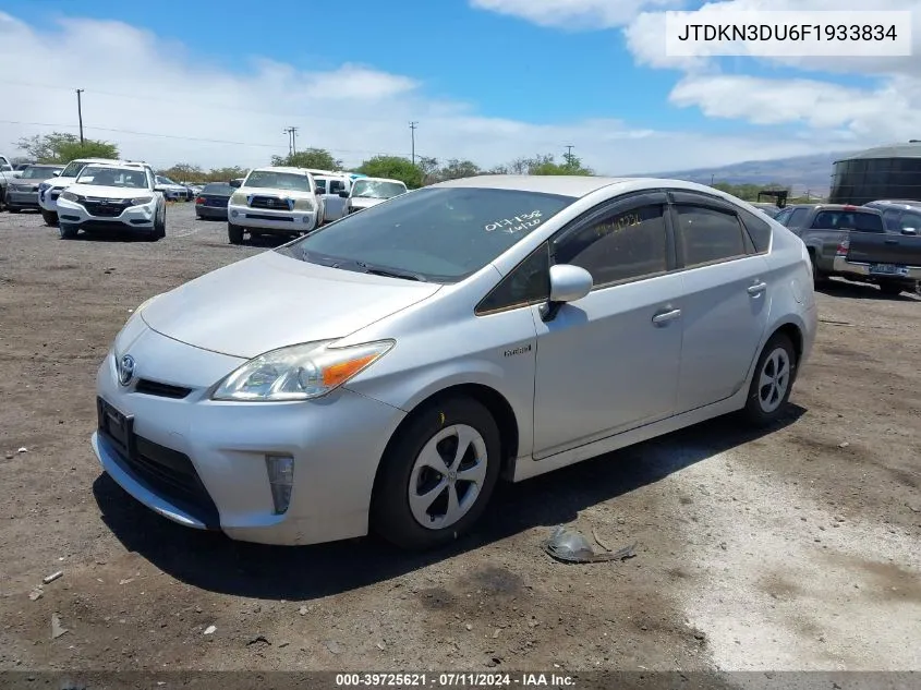 JTDKN3DU6F1933834 2015 Toyota Prius