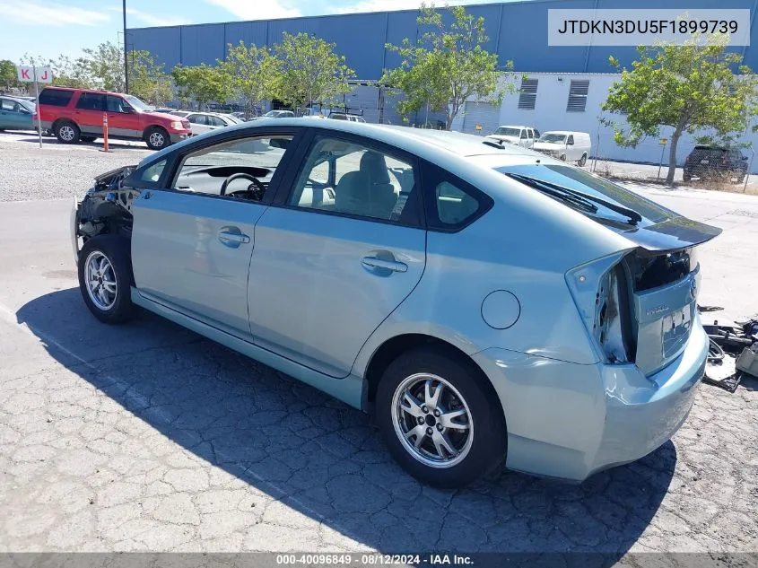 JTDKN3DU5F1899739 2015 Toyota Prius Three