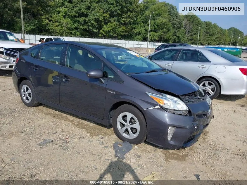 JTDKN3DU9F0460906 2015 Toyota Prius Two