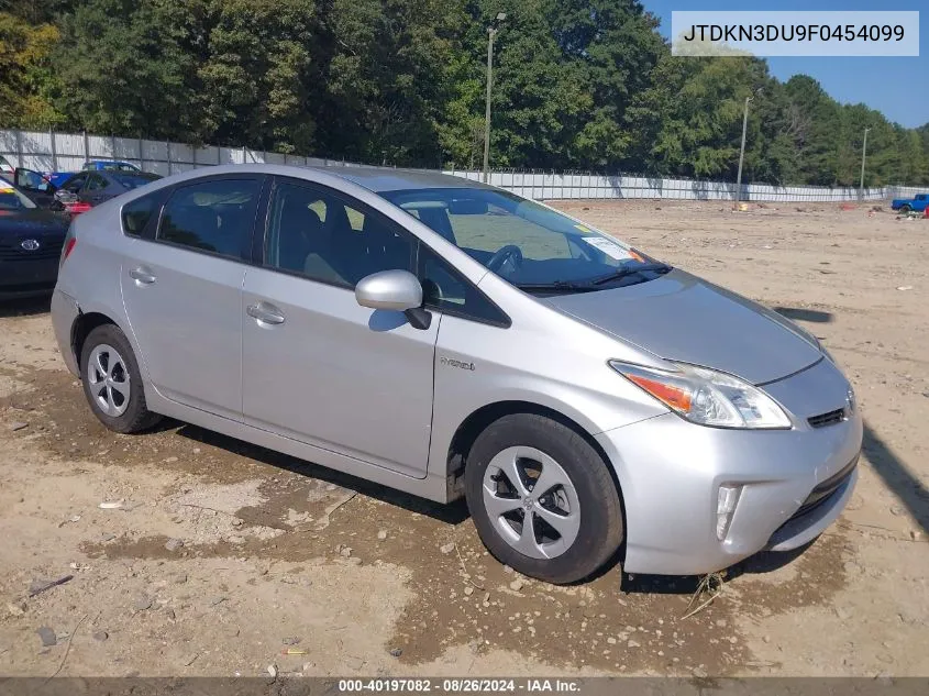 JTDKN3DU9F0454099 2015 Toyota Prius Two