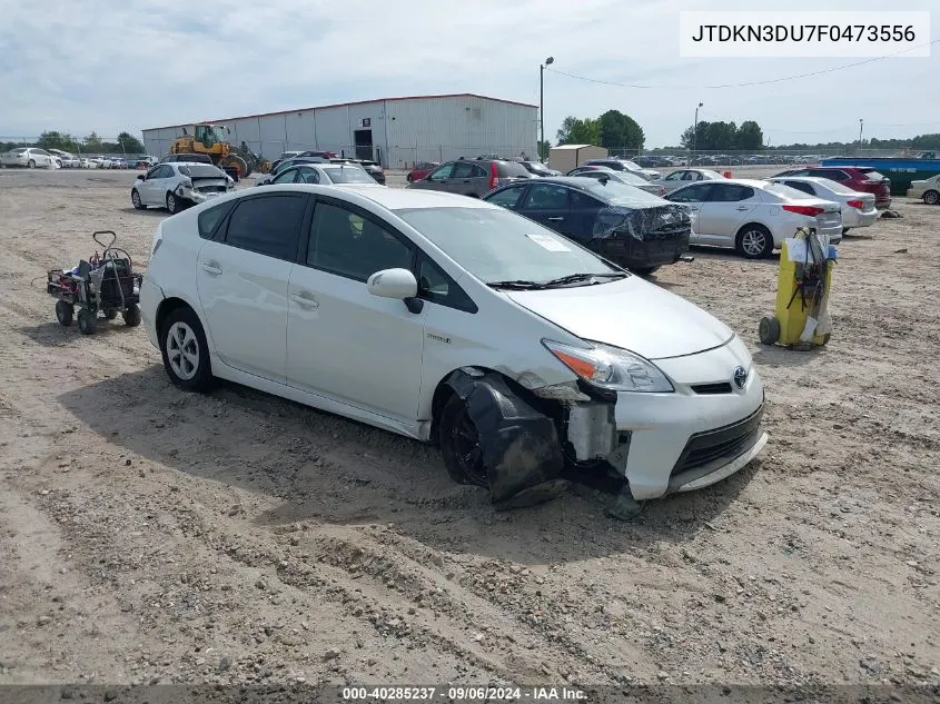 2015 Toyota Prius Two VIN: JTDKN3DU7F0473556 Lot: 40285237