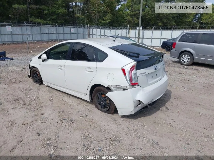 2015 Toyota Prius Two VIN: JTDKN3DU7F0473556 Lot: 40285237