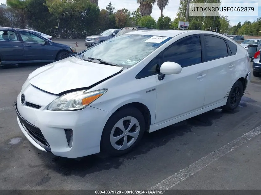 2015 Toyota Prius Two VIN: JTDKN3DU9F0462879 Lot: 40379728