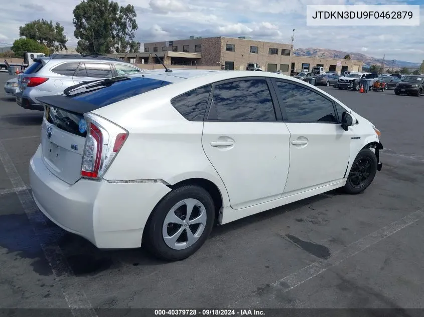 2015 Toyota Prius Two VIN: JTDKN3DU9F0462879 Lot: 40379728