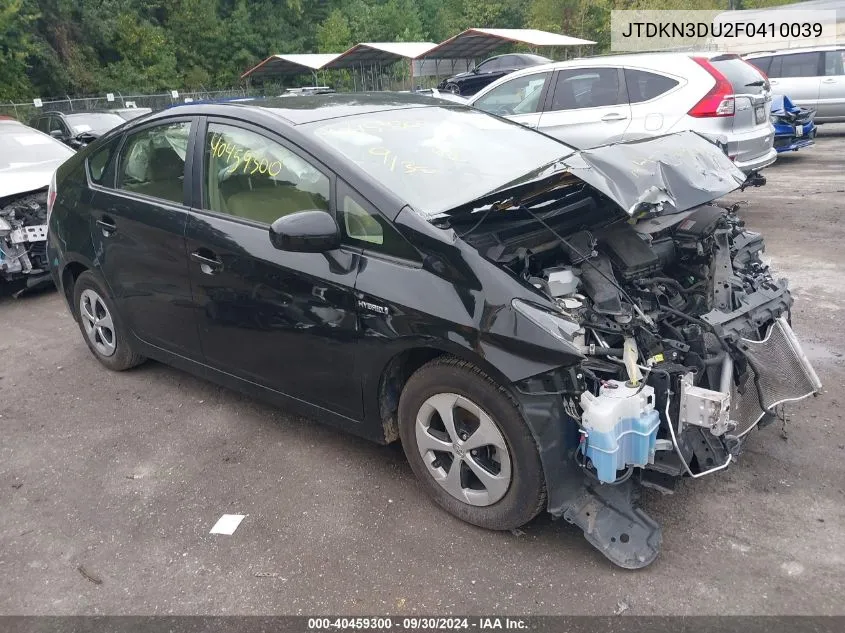 JTDKN3DU2F0410039 2015 Toyota Prius