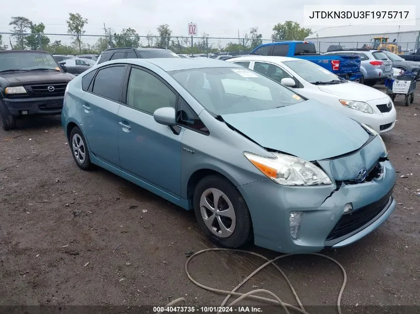 2015 Toyota Prius VIN: JTDKN3DU3F1975717 Lot: 40473735