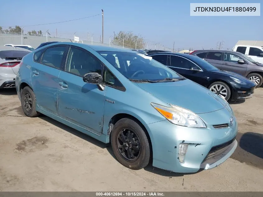 JTDKN3DU4F1880499 2015 Toyota Prius Two