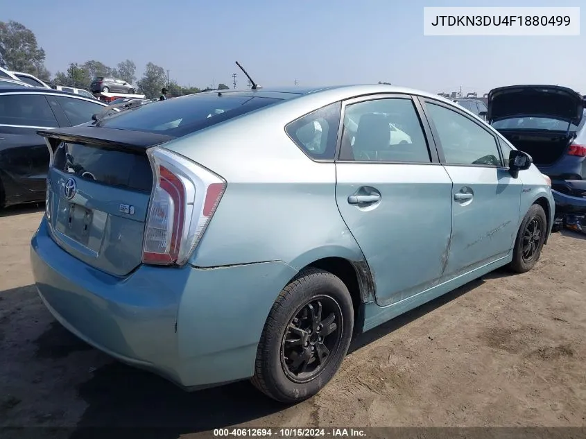 JTDKN3DU4F1880499 2015 Toyota Prius Two