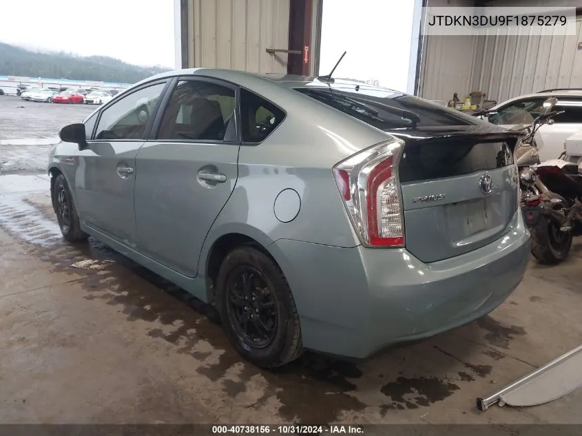 JTDKN3DU9F1875279 2015 Toyota Prius