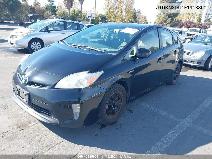 2015 Toyota Prius Two VIN: JTDKN3DU1F1913300 Lot: 40885901