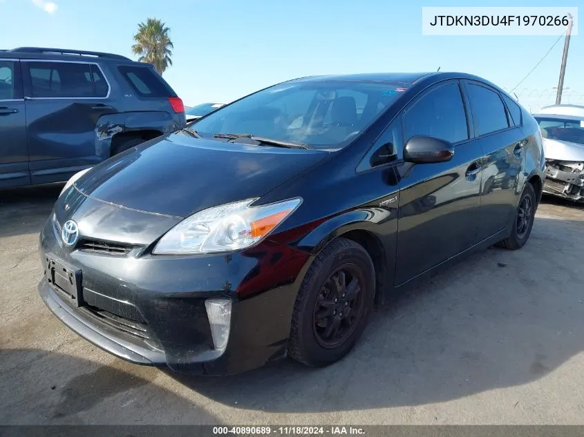 2015 Toyota Prius Two VIN: JTDKN3DU4F1970266 Lot: 40890689