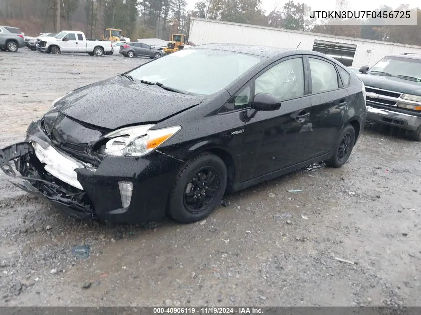 2015 Toyota Prius Two VIN: JTDKN3DU7F0456725 Lot: 40906119