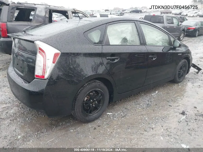 2015 Toyota Prius Two VIN: JTDKN3DU7F0456725 Lot: 40906119