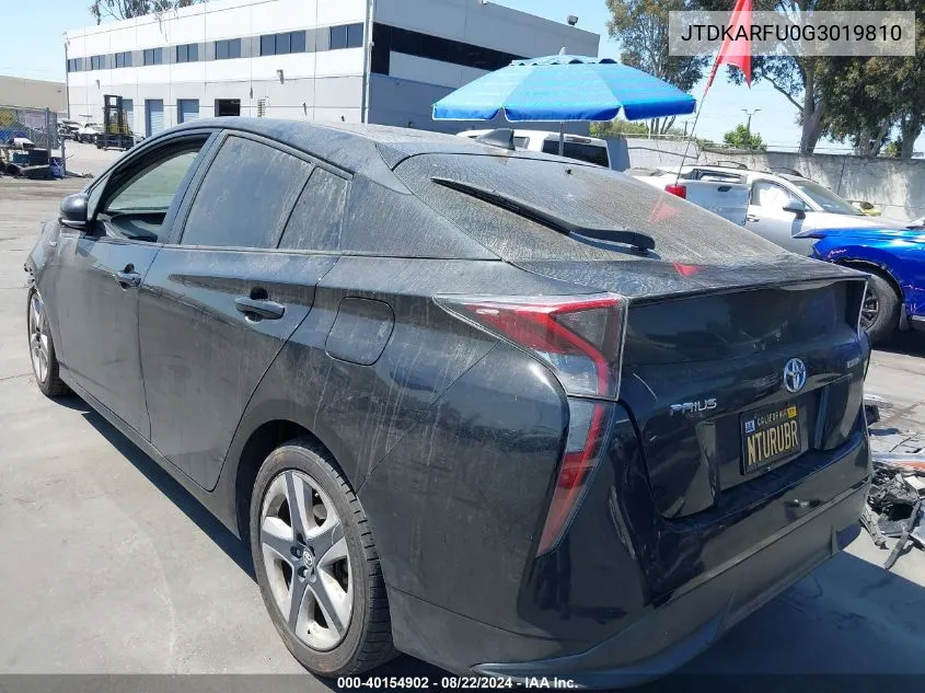 JTDKARFU0G3019810 2016 Toyota Prius Four Touring