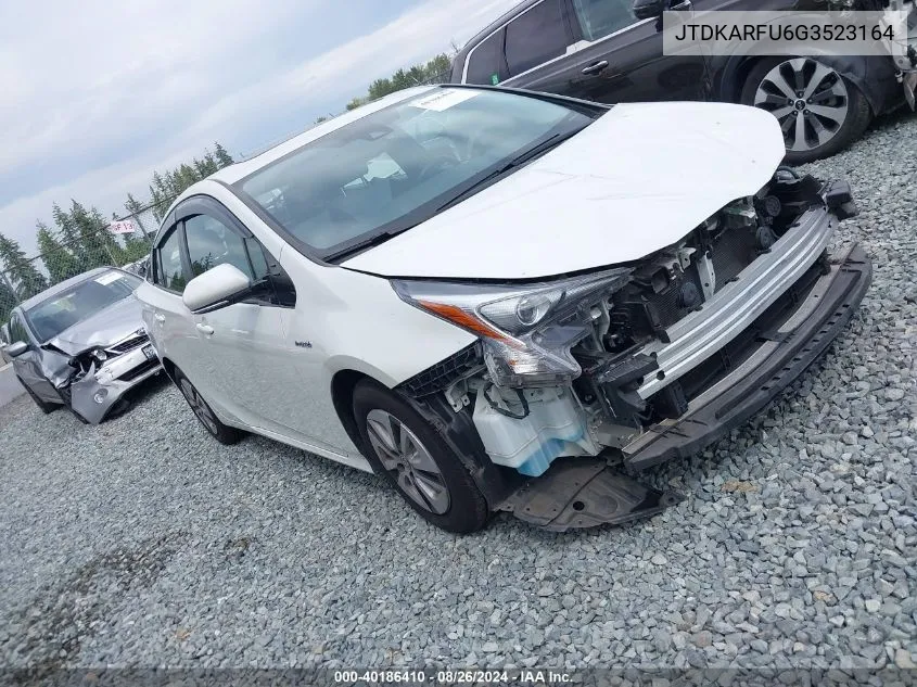 JTDKARFU6G3523164 2016 Toyota Prius Four