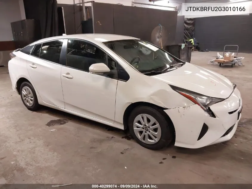 JTDKBRFU2G3010166 2016 Toyota Prius Two