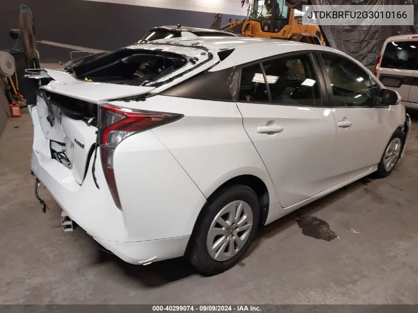 2016 Toyota Prius Two VIN: JTDKBRFU2G3010166 Lot: 40299074