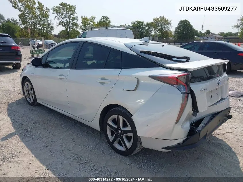 JTDKARFU4G3509277 2016 Toyota Prius