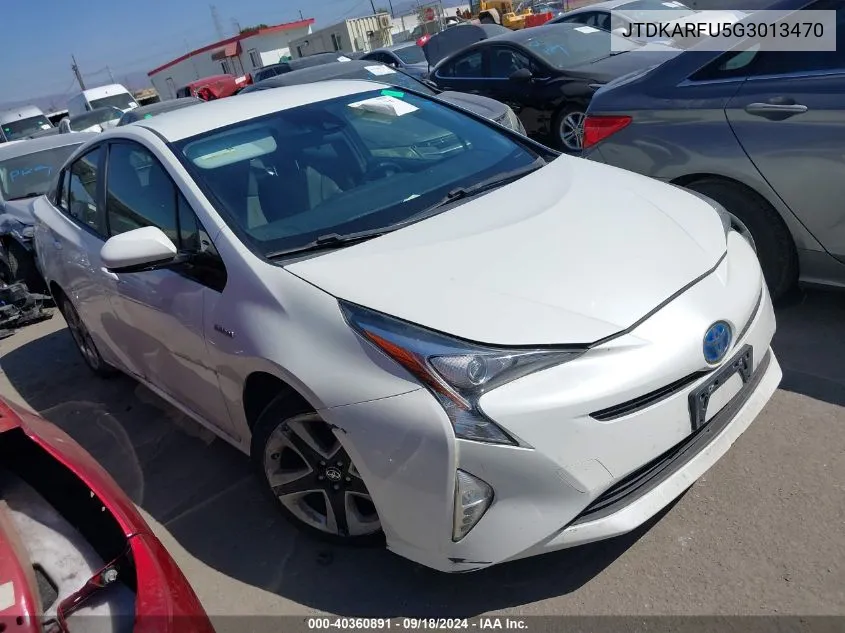 JTDKARFU5G3013470 2016 Toyota Prius