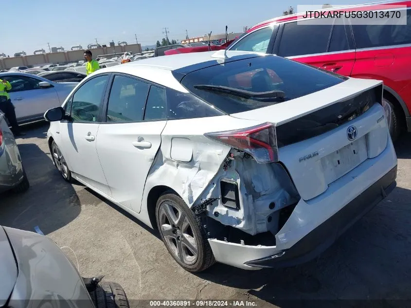 JTDKARFU5G3013470 2016 Toyota Prius