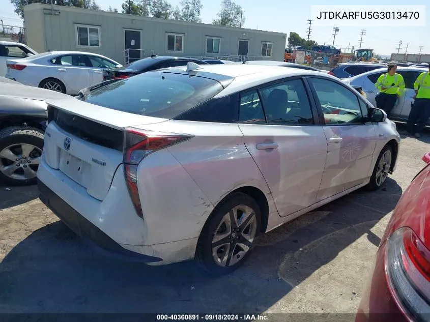 JTDKARFU5G3013470 2016 Toyota Prius