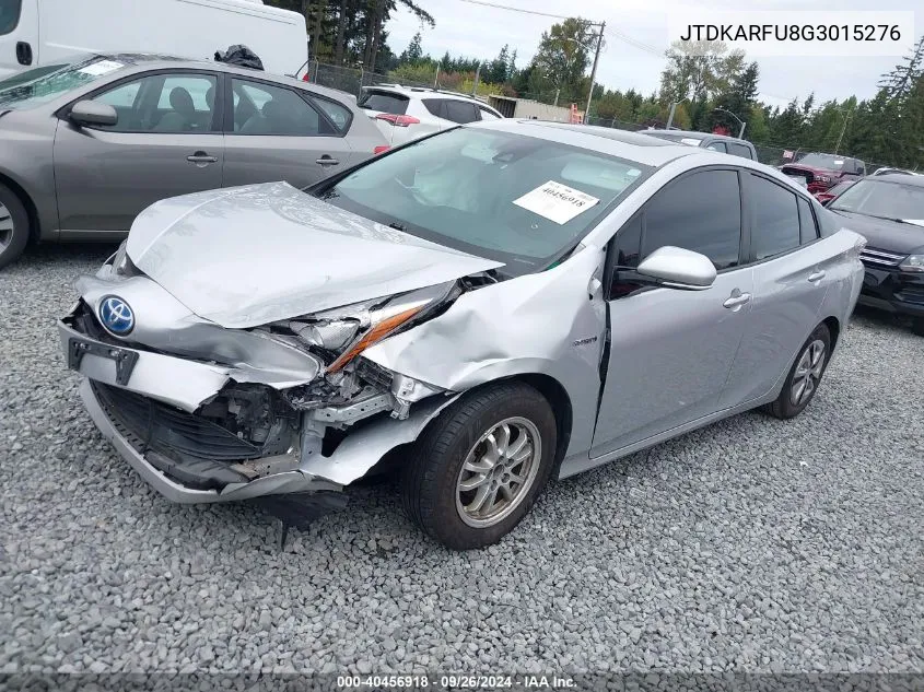 JTDKARFU8G3015276 2016 Toyota Prius Three