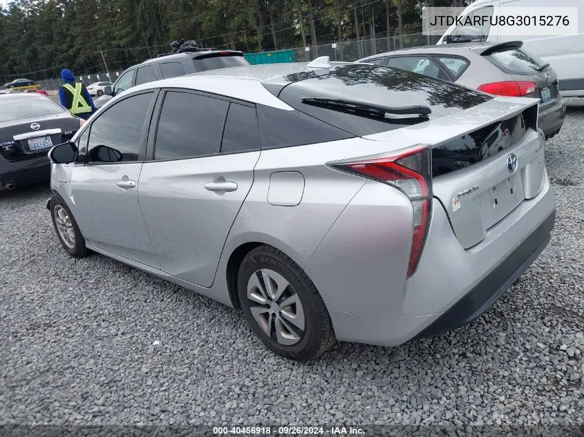 JTDKARFU8G3015276 2016 Toyota Prius Three