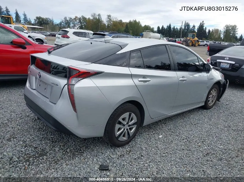 JTDKARFU8G3015276 2016 Toyota Prius Three