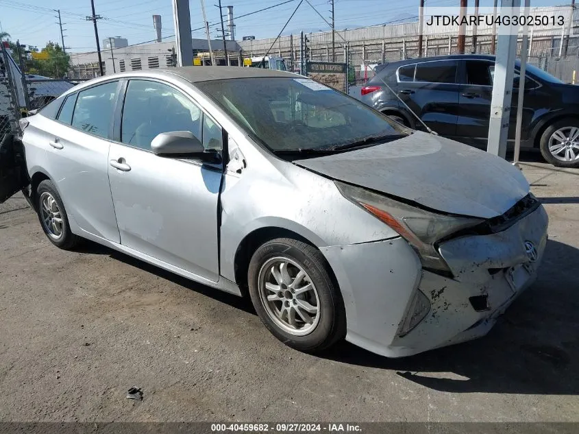 JTDKARFU4G3025013 2016 Toyota Prius Two Eco