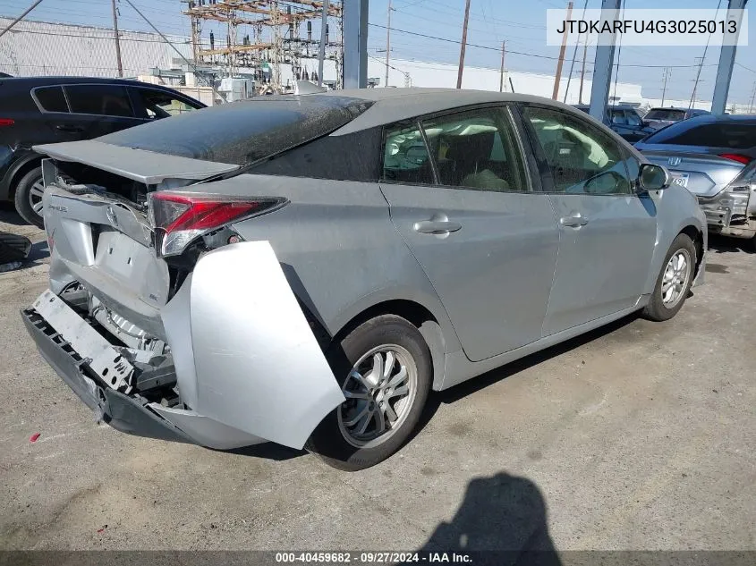 JTDKARFU4G3025013 2016 Toyota Prius Two Eco