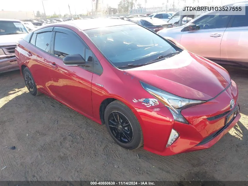 2016 Toyota Prius Two VIN: JTDKBRFU1G3527555 Lot: 40850638