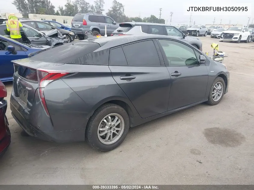 JTDKBRFU8H3050995 2017 Toyota Prius