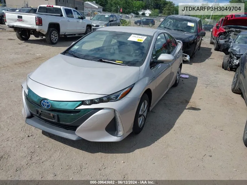 2017 Toyota Prius Prime Premium VIN: JTDKARFP3H3049704 Lot: 39643682