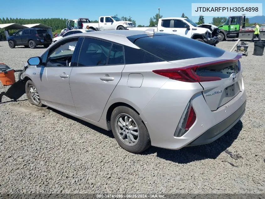 JTDKARFP1H3054898 2017 Toyota Prius Prime Advanced