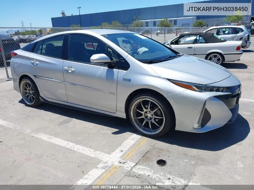 JTDKARFP9H3038450 2017 Toyota Prius Prime Premium