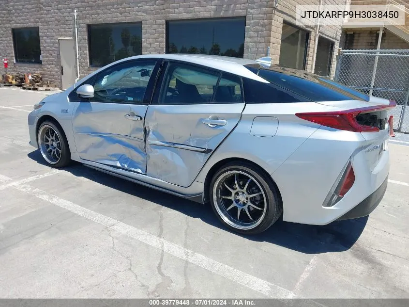 JTDKARFP9H3038450 2017 Toyota Prius Prime Premium