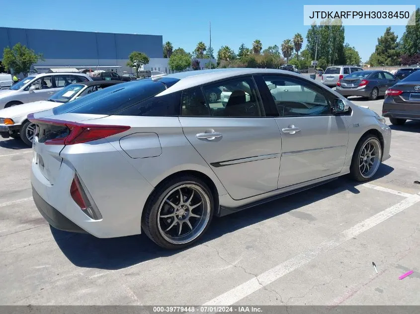 JTDKARFP9H3038450 2017 Toyota Prius Prime Premium