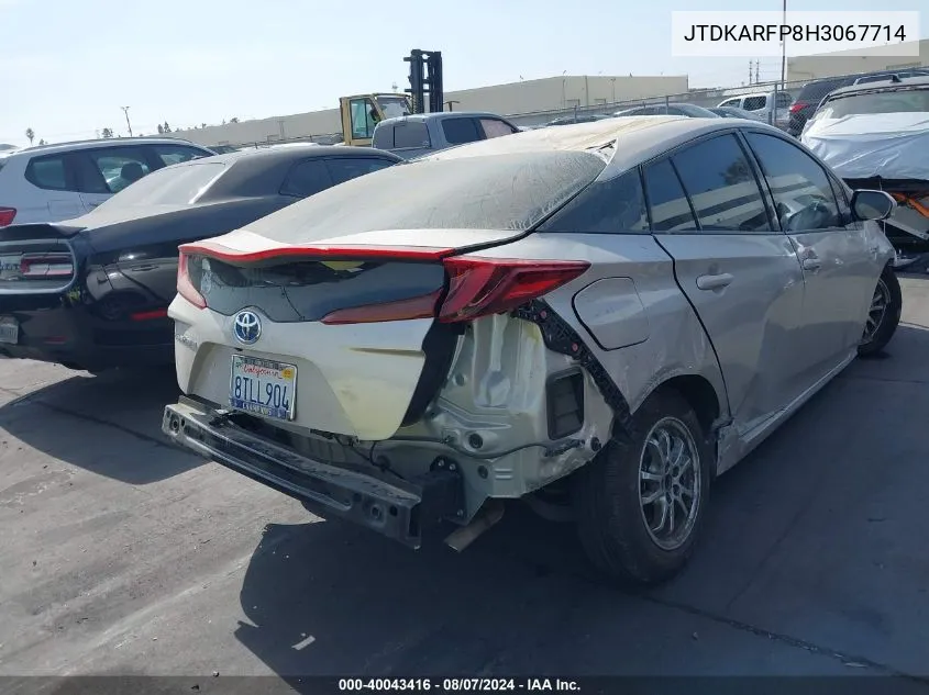 JTDKARFP8H3067714 2017 Toyota Prius Prime Premium