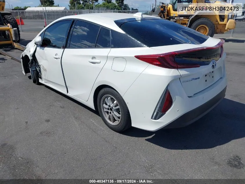 JTDKARFP8H3042473 2017 Toyota Prius Prime Advanced